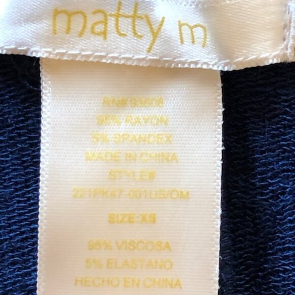 Woman's Navy Top - XS - Picture 5 of 6